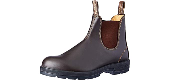 Blundstone Men's Rugged Lux - Ankle Pull On Work Boot