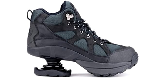 men genuine leather boots with supportive & comfortable orthopedic soles