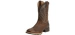 Ariat Men's Hybrid Rancher - High Arch Boots for Ranch Work