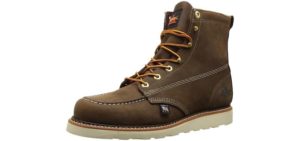 wedge sole work boot