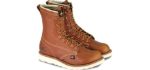 Thorogood Men's American Heritage - Round Toe Work Boots