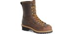 Carolina Men's CA9824 - Slip Resistant Logger Work Boots