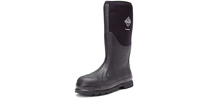 Muck Boots Men's Classic Tall - Work Boots for Farmers