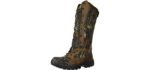 Rocky Women's Lace Up - Durable Knee High Work Boot
