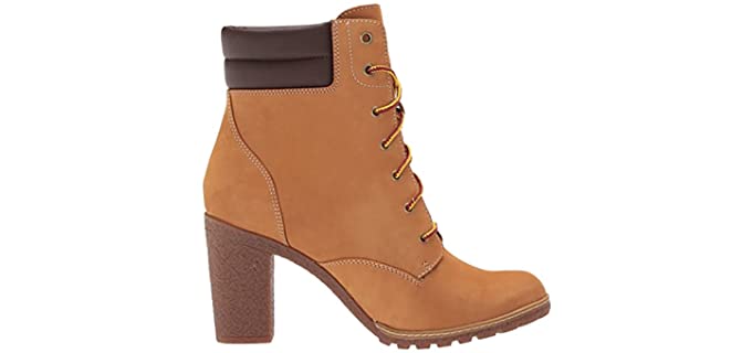 High Heeled Work Boots