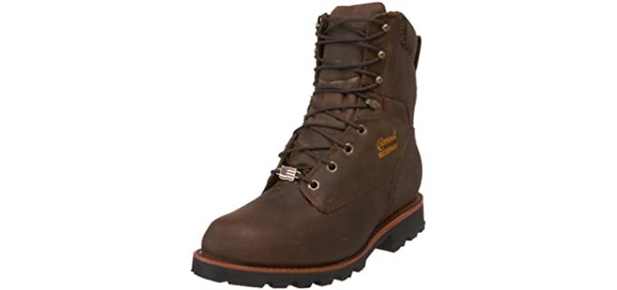 Chippewa Men's Waterproof - Insulated Leather Work Boot