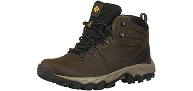 Columbia Men's Newton Ridge - Leather Hiking Work Boot 