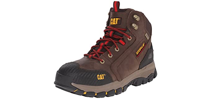 Caterpillar Men's Navigator - Waterproof Work Boots for Electricians