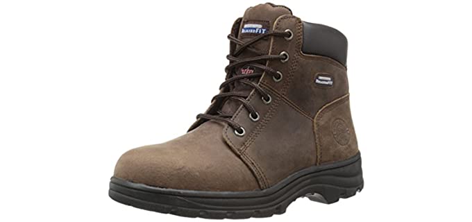 Skechers Women's Workshire Peril - Best Work Boots for Lower Back Pain