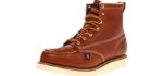 Thorogood Men's American Heritage - Work Boot with a Moc Toe