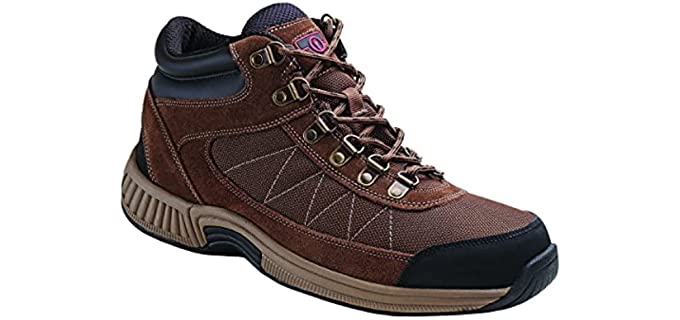 Orthofeet Men's Hunter - Work Boots for Neuropathy