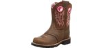 Ariat Girls's Fatbaby - Cowboy Boot for Kids