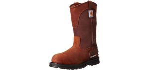 Pull On Waterproof work Boots
