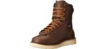 Danner Men's Quarry USA - Wedge Sole Work Boot for Truck Drivers