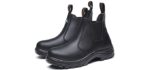 MooseLog Women's 925 - Steel Toe Slip On Work Boot