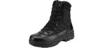 Nortiv Men's Military - Tactical Work Boot for Plantar Fasciitis