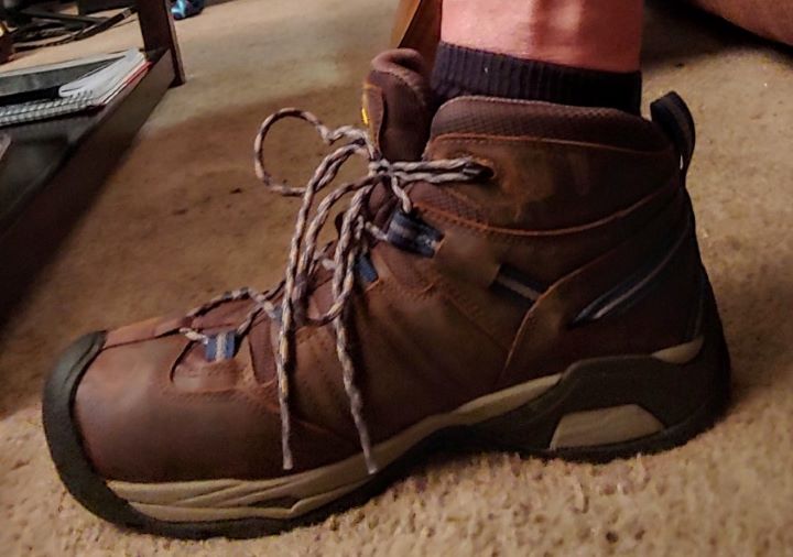Wearing out the waterproof landscaping work boots from KEEN Utility