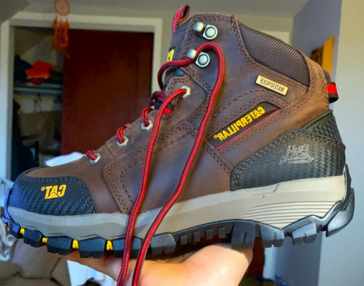  Showing Navigator Waterproof Soft Toe Work Boot from the brand Cat Footwear