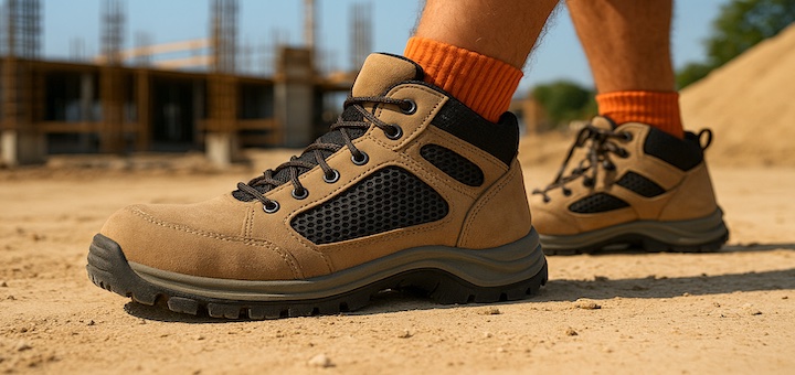 Top Choice Ventilated Work Boots Featured Image
