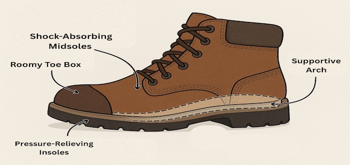 Foot Pain Relief Best Footwear Features