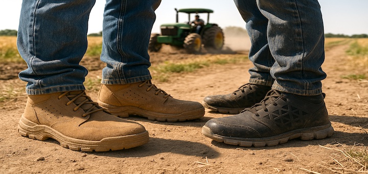 Best Summer Ventilated Work Boots Featured Image