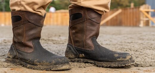 Concrete Workers' Best Pull-On Work Boots Featured Image