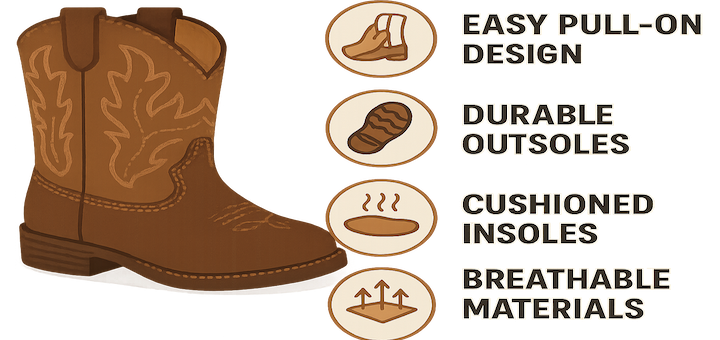 Kids Best Cowboy Boot Features