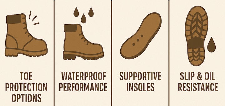 Top Picks KEEN Work Boot Features