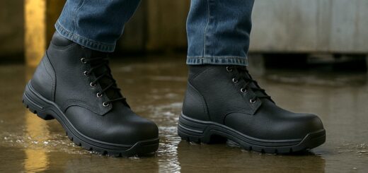 High Traction Slip-Resistant Work Boots Featured Image