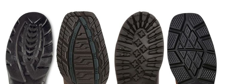 Slip-Resistant Work Boots Outsole Features - 1