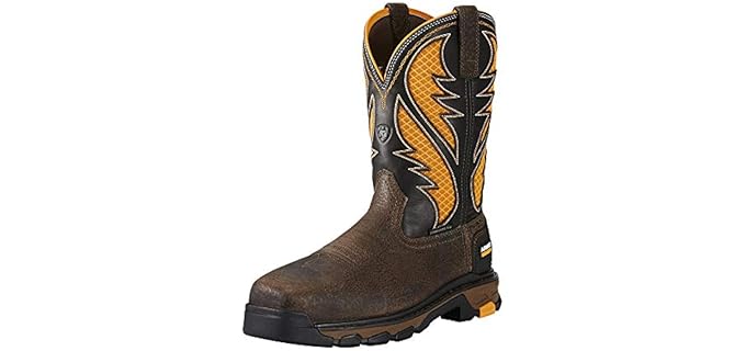 Ariat Men's Intrepid Venttek - Western-Style Composite Toe Work Boot
