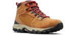 Columbia Men's Newton Ridge - Comfortable & Protective Snow Work Boots