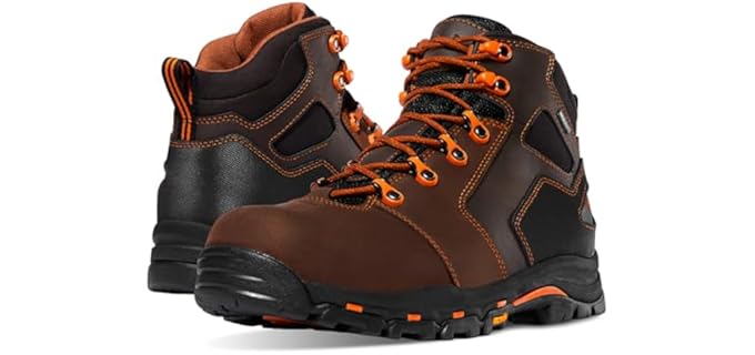 Danner Men's Vicious 4.5 - Lightweight Work Boots For High Arches