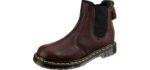 Dr. Martens Unisex Chelsea - Leather Slip on Work Boot