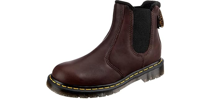 Dr. Martens Unisex Chelsea - Leather Slip-On Work Boot