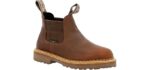 Georgia Boot Women's Giant Revamp - Orthopedic Pull-On Work Boots