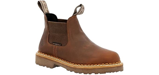 Georgia Boot Women's Giant Revamp - Orthopedic Pull-On Work Boots