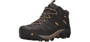 Keen Men's Utility Lansing - Steel Toe Boots for Plantar Fasciitis