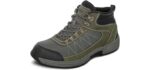Orthofeet Men's Hunter - Orthopedic Wide Toe Work Boots