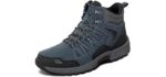 Orthofeet Women's Dakota - Orthopedic Wide Toe Work Boots