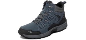 Orthofeet Women's Dakota - Orthopedic Wide Toe Work Boots