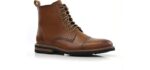 Polar Fox Men's Brooke MPX806061 - Zipper Minimalist Work Boot