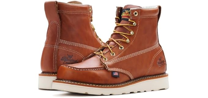 Thorogood Men's American Heritage - Moc Toe Bunions Work Boot