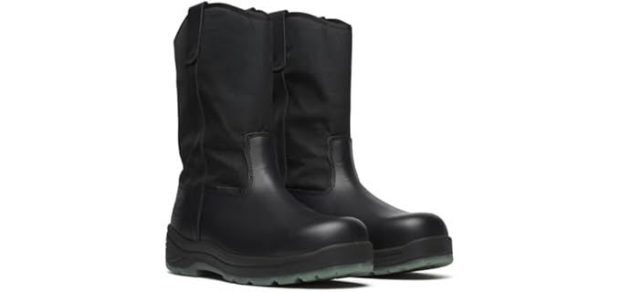 Thorogood Unisex Thoro-Flex 10 - Safety Toe Slip-On Work Boot