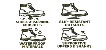 Concrete Workers’ Best Work Boot Features