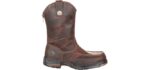 Georgia Boot Men's Athens - Moc-Toe Zipper Work Boots