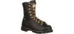 Georgia Boot Men's Lace-To-Toe - Plumbers Insulated Slip-Resistant Work Boot