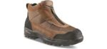 Guide Gear Men's Silvercliff II - Front Zipper Work Boots