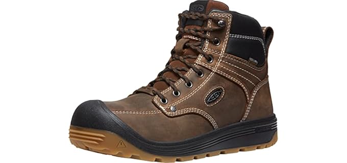 Keen Utility Men's Fort Wayne 6” - Plumbers Waterproof Lightweight Work Boot