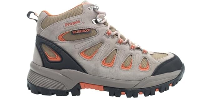 Propét Men's Ridge Walker - Waterproof Round-Toe Diabetic Work Boots